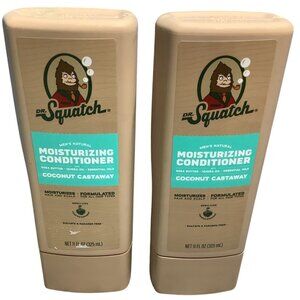 2 Dr. Squatch Coconut Castaway Moisturizing Conditioner 11 Oz